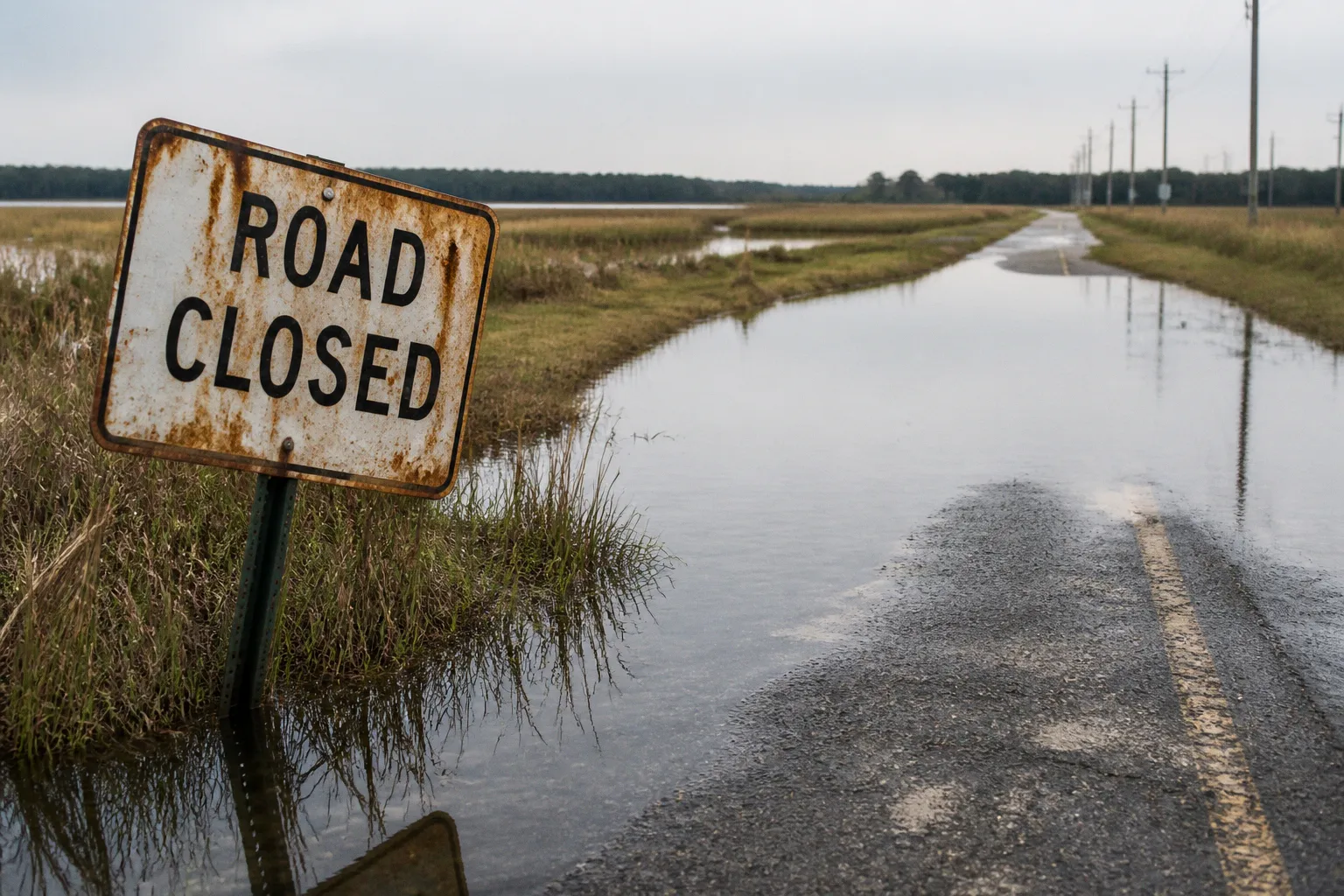 Nuisance flooding: Why Somerset roads flood on sunny days