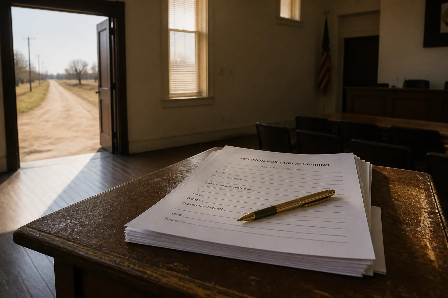 Public hearing petitions: Somerset County submission steps